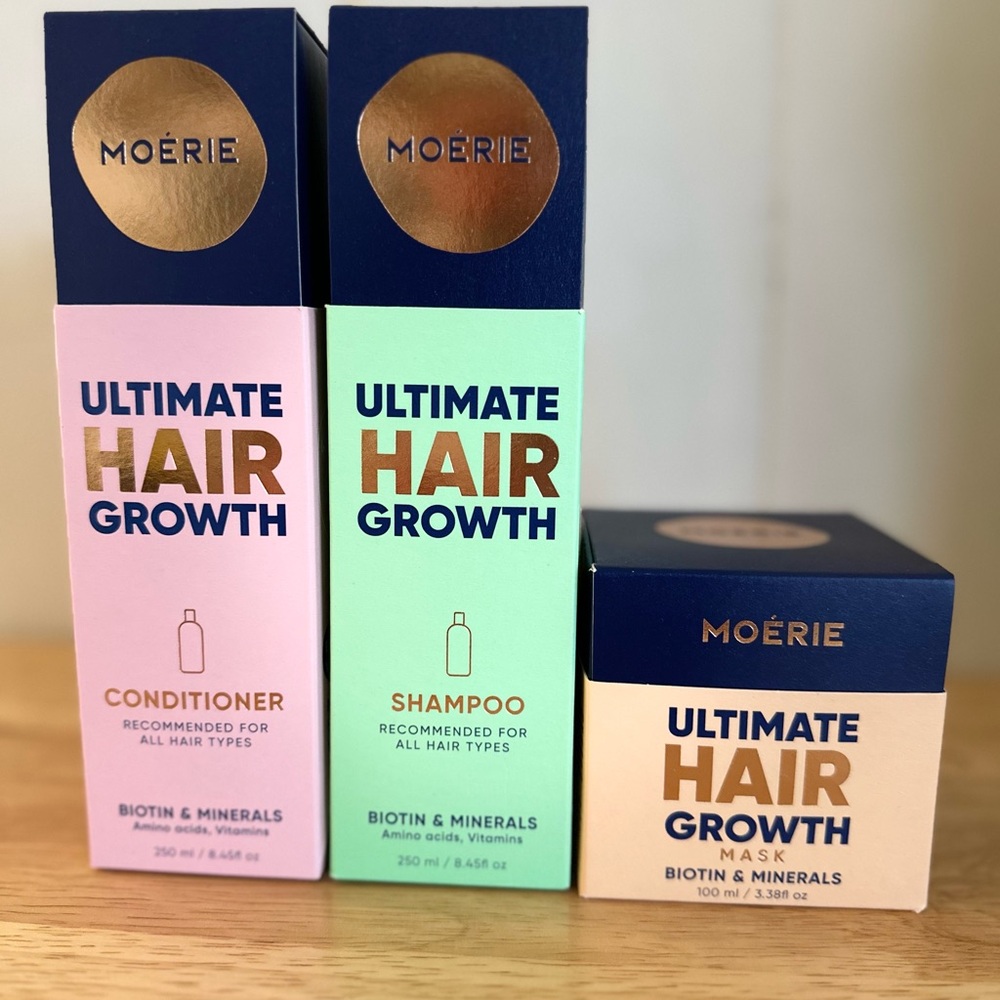 Moerie Hair Care Bundle Retail Price $99.00